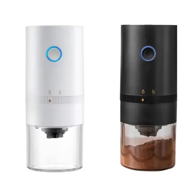 Electric Rechargeable Coffee Bean Grinder with Adjustable Press Quick Charge Cordless Coffee Grinder
Electric Rechargeable Coffee Bean Grinder with Adjustable Press Quick Charge Cordless Coffee Grinder