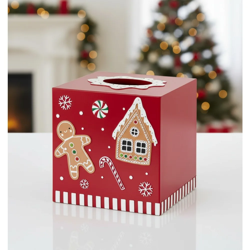 Ручная роспись, крышка коробки для салфеток из смолы, праздничный дизайн пряничного человечка, прочный праздничный домашний декор для кухни и ванной комнаты
Ручная роспись, крышка коробки для салфеток из смолы, праздничный дизайн пряничного человечка, прочный праздничный домашний декор для кухни и ванной комнаты