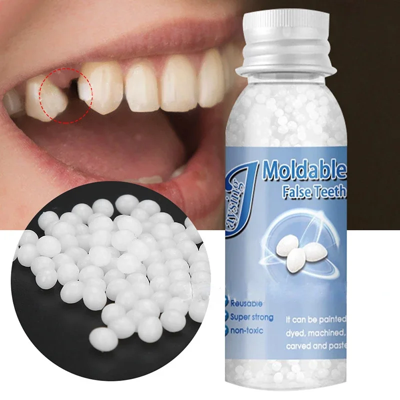 Temporary Tooth Repair Beads Missing Broken Teeth Dental Tooth Filling Material Food Grade False Teeth Solid Glue Denture
Temporary Tooth Repair Beads Missing Broken Teeth Dental Tooth Filling Material Food Grade False Teeth Solid Glue Denture
