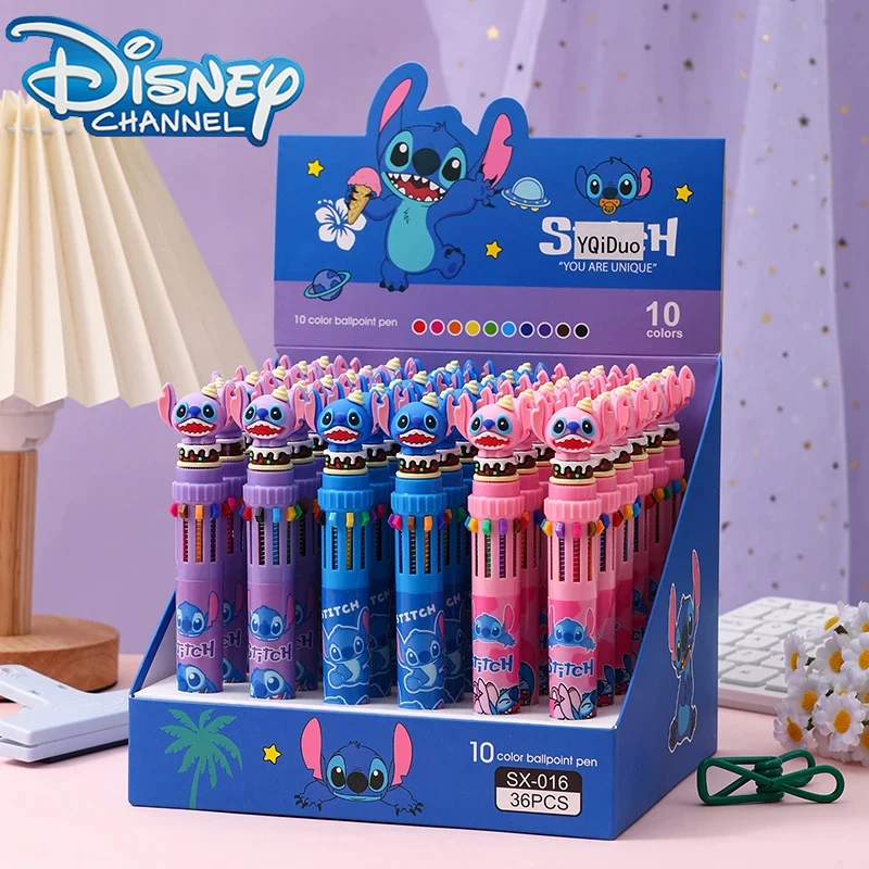 Disney Lilo&Stitch Creative Cartoon Multi-color Pen Kids School Supplies Stitch Ballpoint Pen Press Signature Pen Birthday Gift
Disney Lilo&Stitch Creative Cartoon Multi-color Pen Kids School Supplies Stitch Ballpoint Pen Press Signature Pen Birthday Gift