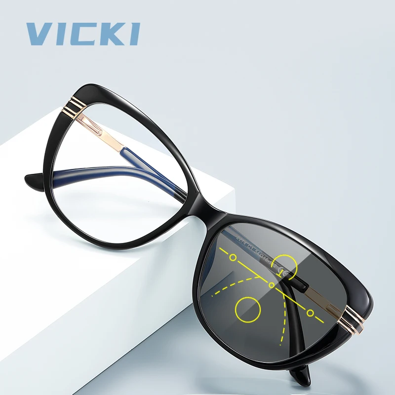 VICKI Lady Круглые угловые очки «кошачий глаз» — настраиваемые очки по рецепту — очки с защитой от синего света — фотохромные мультифокальные PFD2274
VICKI Lady Круглые угловые очки «кошачий глаз» — настраиваемые очки по рецепту — очки с защитой от синего света — фотохромные мультифокальные PFD2274