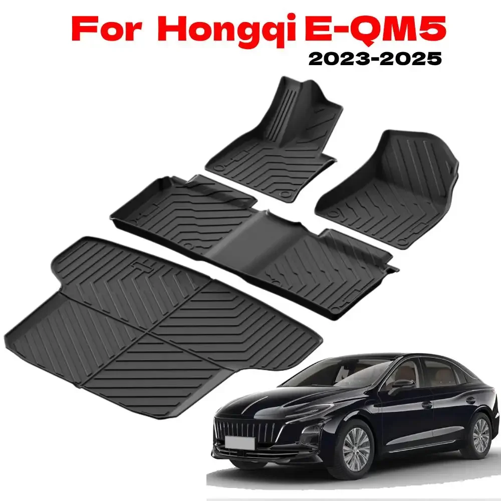 For Hongqi E-QM5 Car Floor Mats(2021-2025), TPE All Weather Protection Car Mats Accessories Trunk Mats Fit for Hongqi E-QM5
For Hongqi E-QM5 Car Floor Mats(2021-2025), TPE All Weather Protection Car Mats Accessories Trunk Mats Fit for Hongqi E-QM5