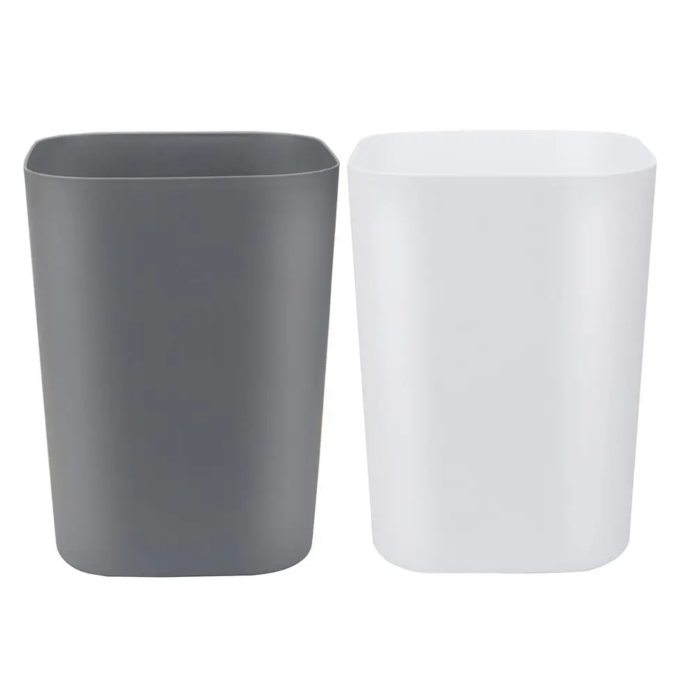 2 Gallon Dual-Tone Wastebasket Set for Home: White & Gray, Ideal for Bathroom, Bedroom, Kitchen
2 Gallon Dual-Tone Wastebasket Set for Home: White & Gray, Ideal for Bathroom, Bedroom, Kitchen