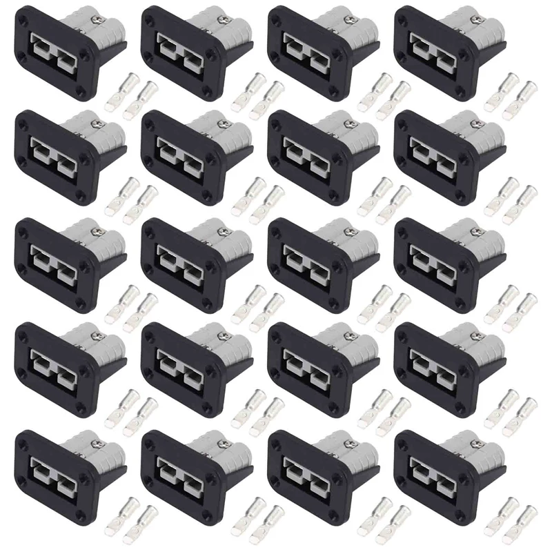 20X Flush Mount 50 Amp Anderson Plug Mounting Bracket Panel Cover For Caravan Camper Boat Truck
20X Flush Mount 50 Amp Anderson Plug Mounting Bracket Panel Cover For Caravan Camper Boat Truck
