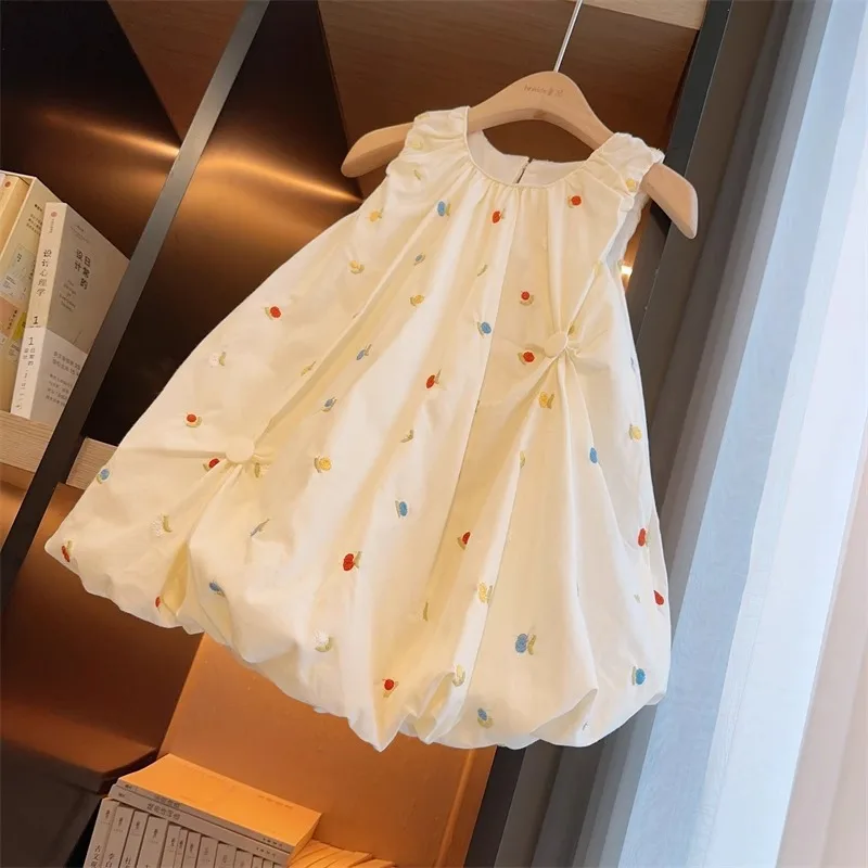 Girls' summer dress new style baby princess dress children's dress sleeveless bud dress summer trendy children's clothing
Girls' summer dress new style baby princess dress children's dress sleeveless bud dress summer trendy children's clothing