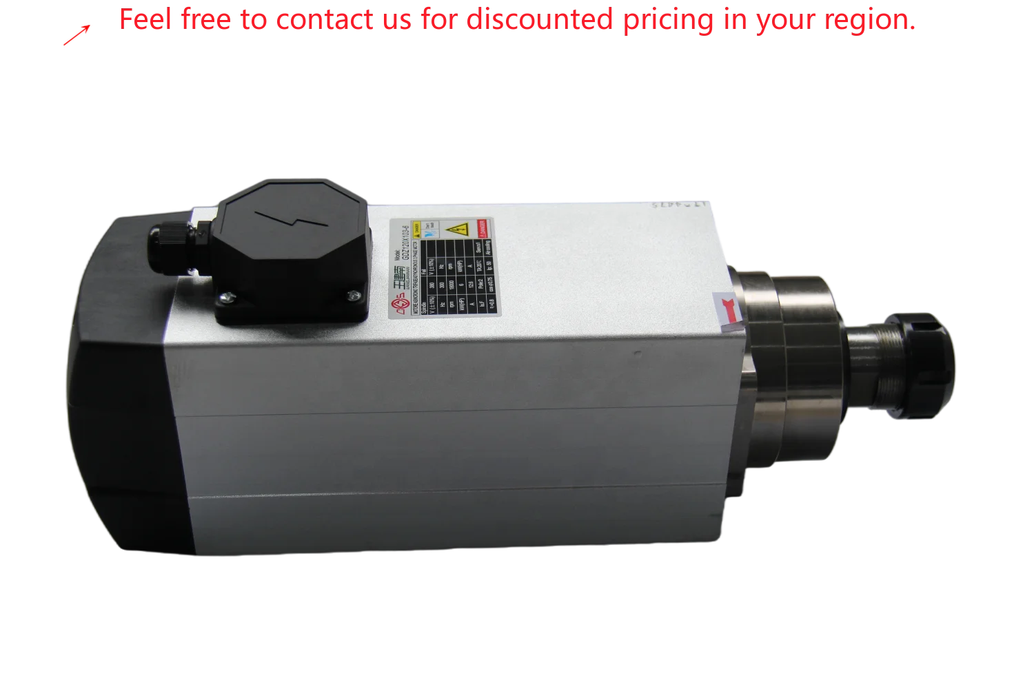 Changsheng GDZ 6kw 18000rpm Square High Speed High Frequency Air Cooled CNC Router Spindle Motor For Wood
Changsheng GDZ 6kw 18000rpm Square High Speed High Frequency Air Cooled CNC Router Spindle Motor For Wood
