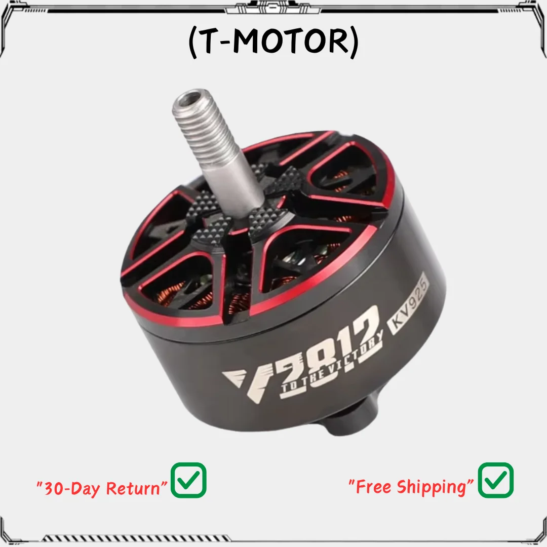 T-Motor VELOX V2812 Brushless Motor - 925KV/1155KV Options for X-Class FPV (7-8" Cinelifter & Long Range Drones
T-Motor VELOX V2812 Brushless Motor - 925KV/1155KV Options for X-Class FPV (7-8" Cinelifter & Long Range Drones