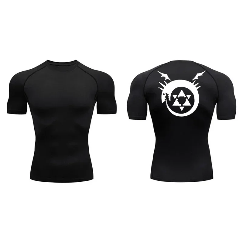 Summer for Men's Compression Shirt Gym Workout Fitness Tank Top Quick Drying Sports Workouts T-Shirt Sweat Absorbing Tight Fit
Summer for Men's Compression Shirt Gym Workout Fitness Tank Top Quick Drying Sports Workouts T-Shirt Sweat Absorbing Tight Fit