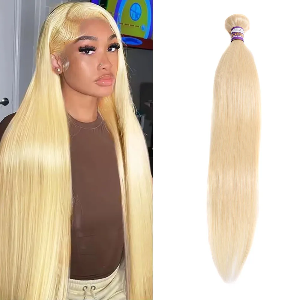 613 Blonde Extension Wig Straight Bundles Hair Wig 100% Indian Remy Hair Wig Natural Color Bone Straight Hair Wig For Women
613 Blonde Extension Wig Straight Bundles Hair Wig 100% Indian Remy Hair Wig Natural Color Bone Straight Hair Wig For Women