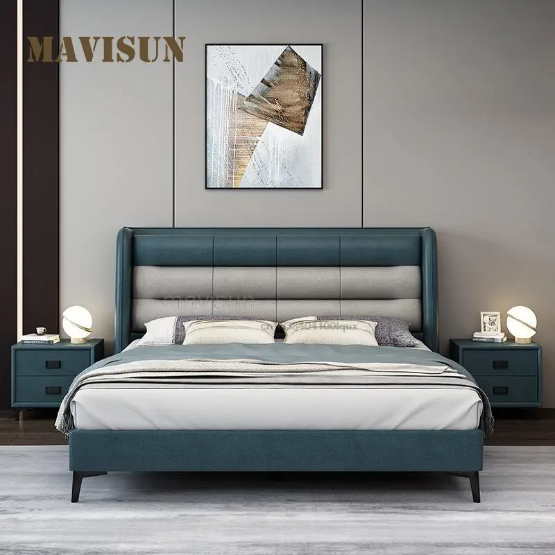 Master Bedroom Technology Cloth Bed 1.5m 1.8m Modern Minimalist Small Apartment Multifunctional Storage Double Bed Light Luxury
Master Bedroom Technology Cloth Bed 1.5m 1.8m Modern Minimalist Small Apartment Multifunctional Storage Double Bed Light Luxury