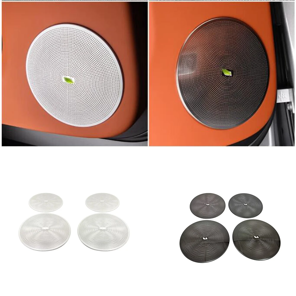 For LiXiang L9 2022 2023 Stainless Car Four Door Audio Speaker Loudspeaker Ring cover Decoration Sticker Trim Interior Accessory
For LiXiang L9 2022 2023 Stainless Car Four Door Audio Speaker Loudspeaker Ring cover Decoration Sticker Trim Interior Accessory