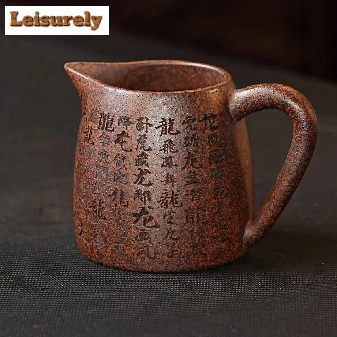 240ml Yixing Zisha Hand Carved Dragon Idioms Tea Pitcher Divide Tea Cha Hai Dispenser Justice Cup Fair Mug Teaware Supplies Gift
240ml Yixing Zisha Hand Carved Dragon Idioms Tea Pitcher Divide Tea Cha Hai Dispenser Justice Cup Fair Mug Teaware Supplies Gift