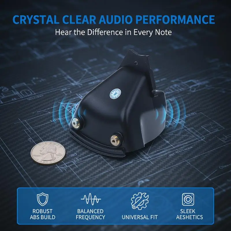 1 Inch Full-Range Vocal Tweeter Speaker HiFi Low Distortion for Car Audio Home Stereo Sound System DIY Upgrade
1 Inch Full-Range Vocal Tweeter Speaker HiFi Low Distortion for Car Audio Home Stereo Sound System DIY Upgrade