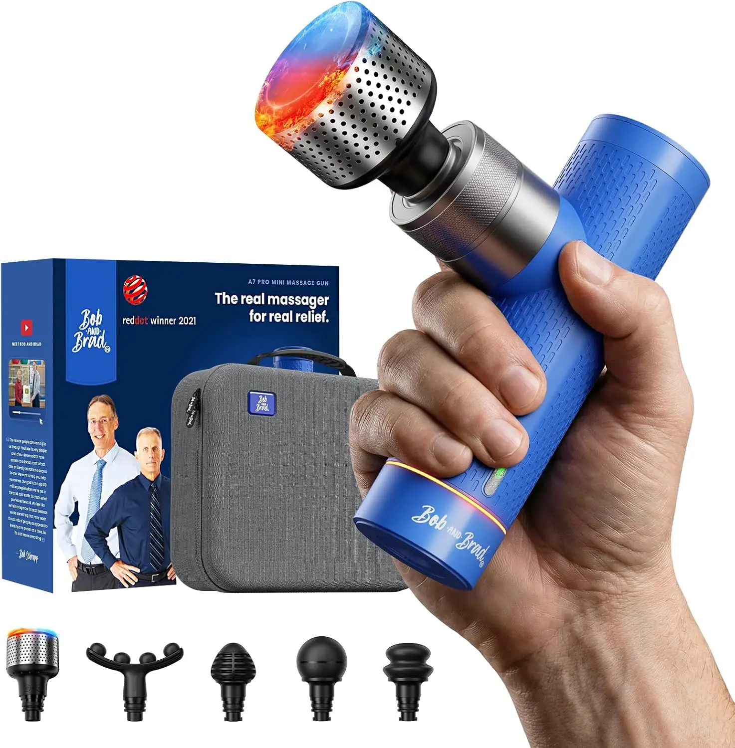 Массажный пистолет A7 Pro с функциями горячего и холодного массажа для снятия боли в спине, глубокий массаж тканей на 11 мм, портативный, бесшумный, ручной, совместим с FSA-HSA, с чехлом
Массажный пистолет A7 Pro с функциями горячего и холодного массажа для снятия боли в спине, глубокий массаж тканей на 11 мм, портативный, бесшумный, ручной, совместим с FSA-HSA, с чехлом