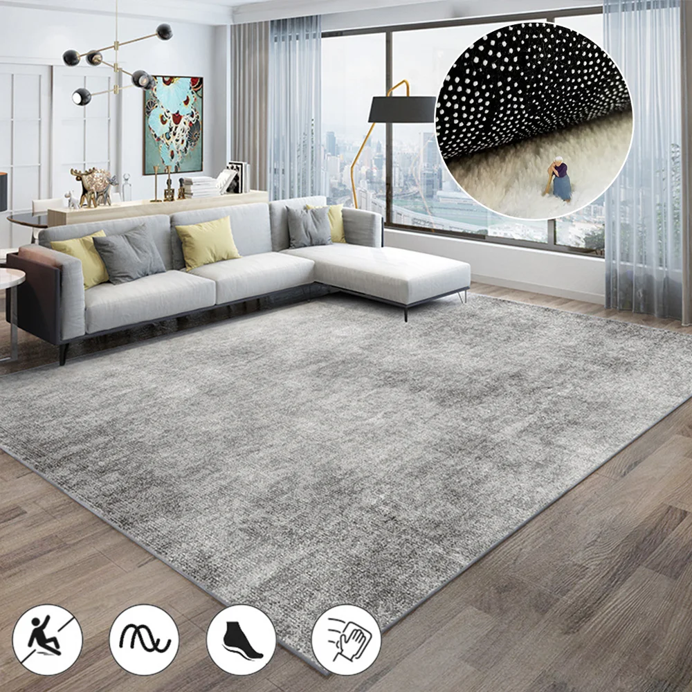 Modern Minimalist Solid Color Carpet In The Living Room Coffee Table Blanket Bedroom Large Area Covered with Door Mat Lounge Rug
Modern Minimalist Solid Color Carpet In The Living Room Coffee Table Blanket Bedroom Large Area Covered with Door Mat Lounge Rug