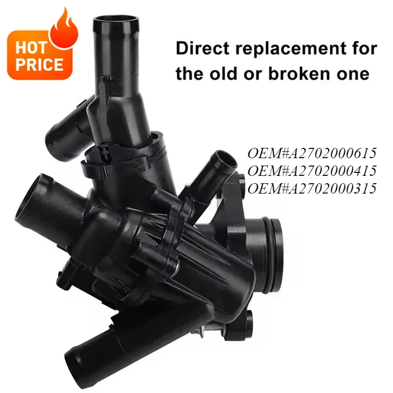 Car Engine Coolant Thermostat Housing Parts Accessories For Mercedes Benz GLA250 GLA45 AMG A2702000615 A2702000415 A2702000315
Car Engine Coolant Thermostat Housing Parts Accessories For Mercedes Benz GLA250 GLA45 AMG A2702000615 A2702000415 A2702000315