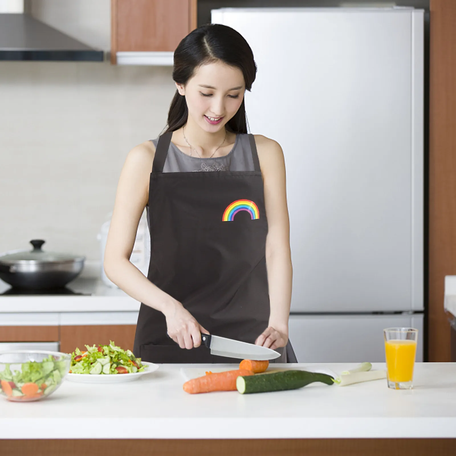 2 шт. водонепроницаемые, маслостойкие кухонные фартуки из ПВХ с карманами, износостойкие, удобные, для домашнего использования
2 шт. водонепроницаемые, маслостойкие кухонные фартуки из ПВХ с карманами, износостойкие, удобные, для домашнего использования