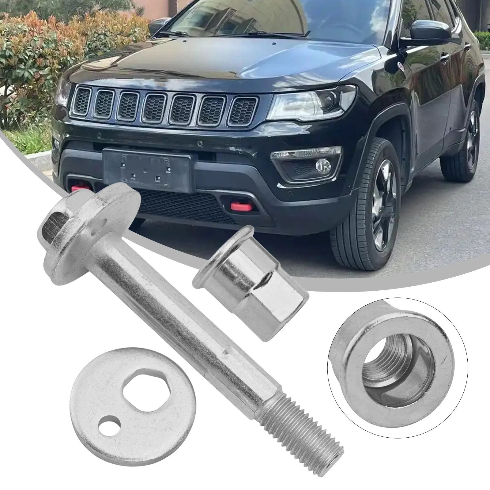 For JEEP 2007-2012 Rear Suspension Toe Link Mounting Bolt 6508486AA Compatible with Rear Toe Adjustment Mechanism
For JEEP 2007-2012 Rear Suspension Toe Link Mounting Bolt 6508486AA Compatible with Rear Toe Adjustment Mechanism