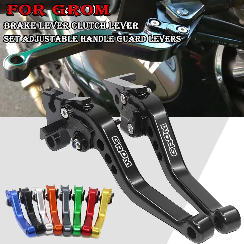 Motorcycle Brake Lever Clutch Lever Set Adjustable Handle Guard Levers MSX125 For MSX 125 GROM 2014-2024
Motorcycle Brake Lever Clutch Lever Set Adjustable Handle Guard Levers MSX125 For MSX 125 GROM 2014-2024