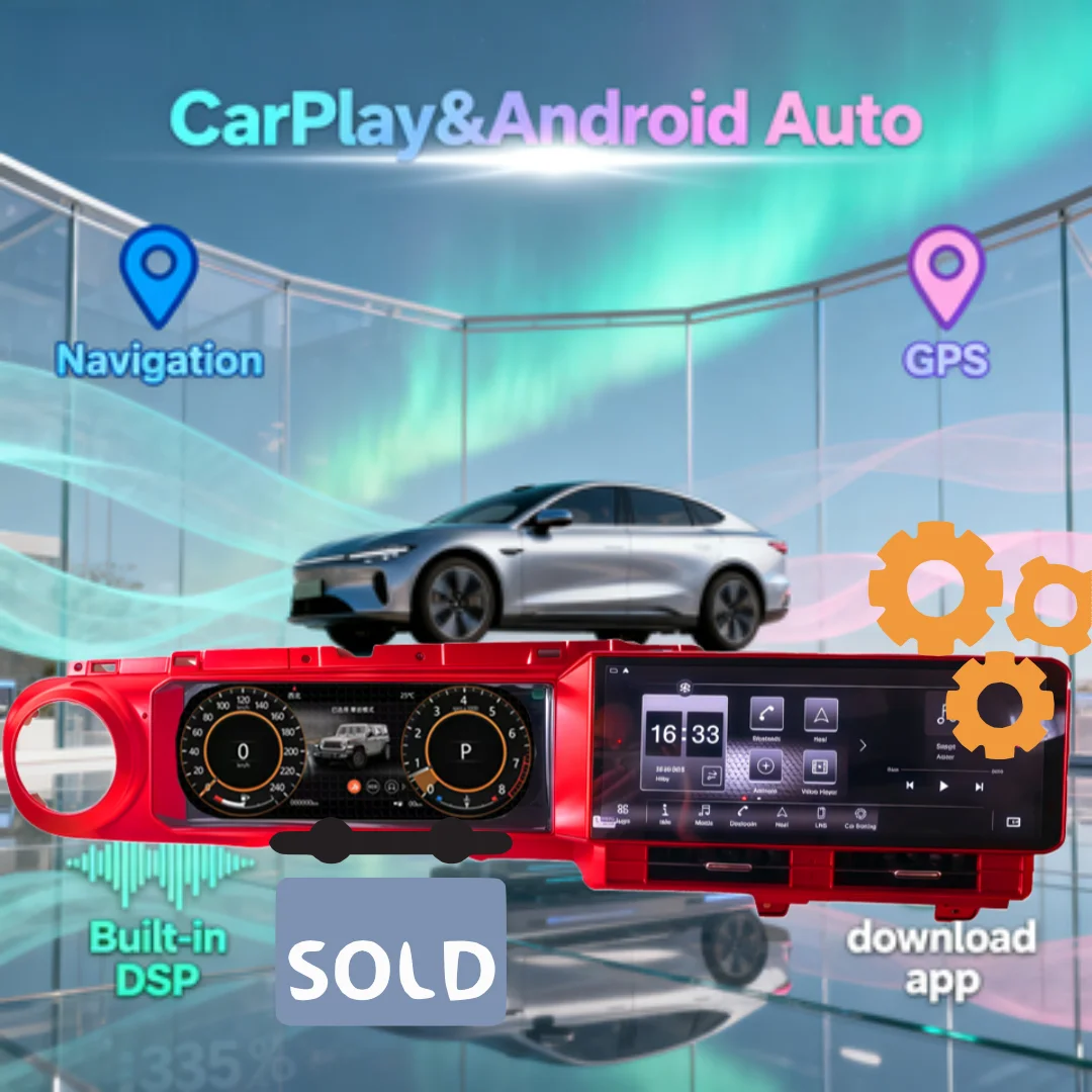 Dual Screen For Jeep Wrangler 2018-2023 Wireless CarPlay Android Car GPS Navigation Multimedia Player Car Radio HeadUnit
Dual Screen For Jeep Wrangler 2018-2023 Wireless CarPlay Android Car GPS Navigation Multimedia Player Car Radio HeadUnit