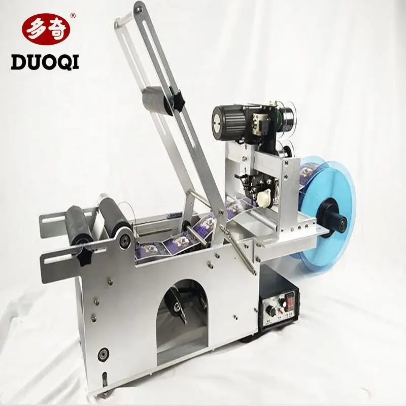 DUOQI MT-50 Manual Type Stick-On Labeling Machine for Round Bottles for Water Glass Wine Bottles
DUOQI MT-50 Manual Type Stick-On Labeling Machine for Round Bottles for Water Glass Wine Bottles