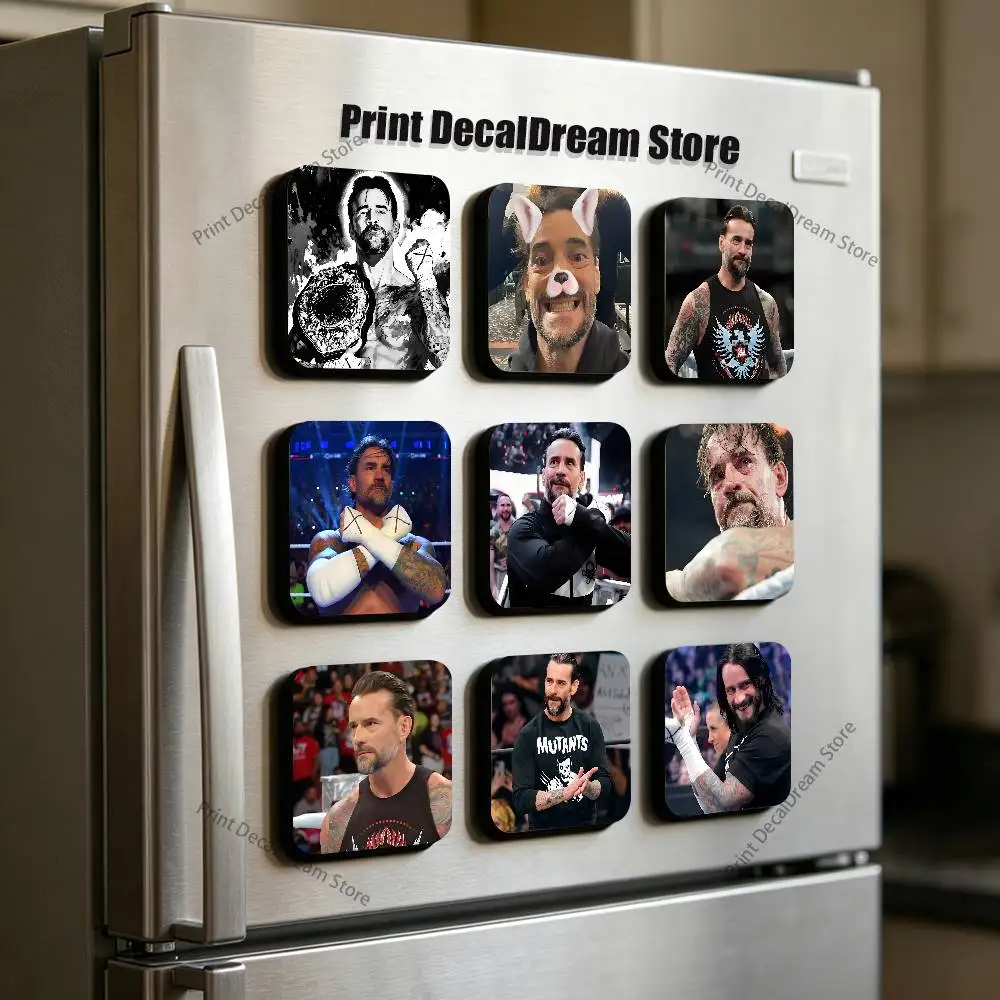 Wrestler CM P-Punk Cute Cartoon Anime Refrigerator Magnets Soft Magnetic Heat Transfer Refrigerator Magnets Gift
Wrestler CM P-Punk Cute Cartoon Anime Refrigerator Magnets Soft Magnetic Heat Transfer Refrigerator Magnets Gift