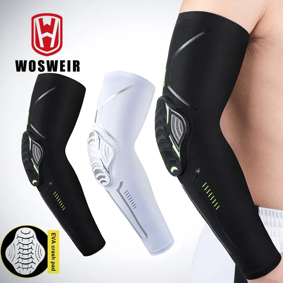 WOSWEIR 1 шт. баскетбольные налокотники из эластичной пены для волейбола, фитнеса, спортивные тренировочные поддерживающие браслеты
WOSWEIR 1 шт. баскетбольные налокотники из эластичной пены для волейбола, фитнеса, спортивные тренировочные поддерживающие браслеты