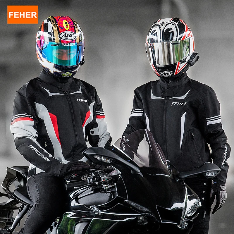 FEHER Men's Motorcycle Jacket JK-033 All-season Windproof Riding Jacket 2 Layer Keep Warm Waterproof Anti-fall Motorbike Jacket
FEHER Men's Motorcycle Jacket JK-033 All-season Windproof Riding Jacket 2 Layer Keep Warm Waterproof Anti-fall Motorbike Jacket