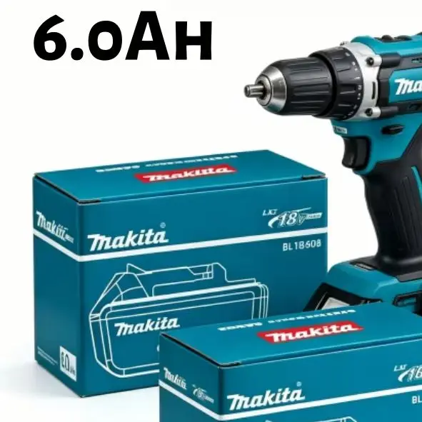 Original Makita 18V 6.0Ah Rechargeable Battery Compatible with BL1830B L1840B L1850B L1860B Power Tool Battery
Original Makita 18V 6.0Ah Rechargeable Battery Compatible with BL1830B L1840B L1850B L1860B Power Tool Battery