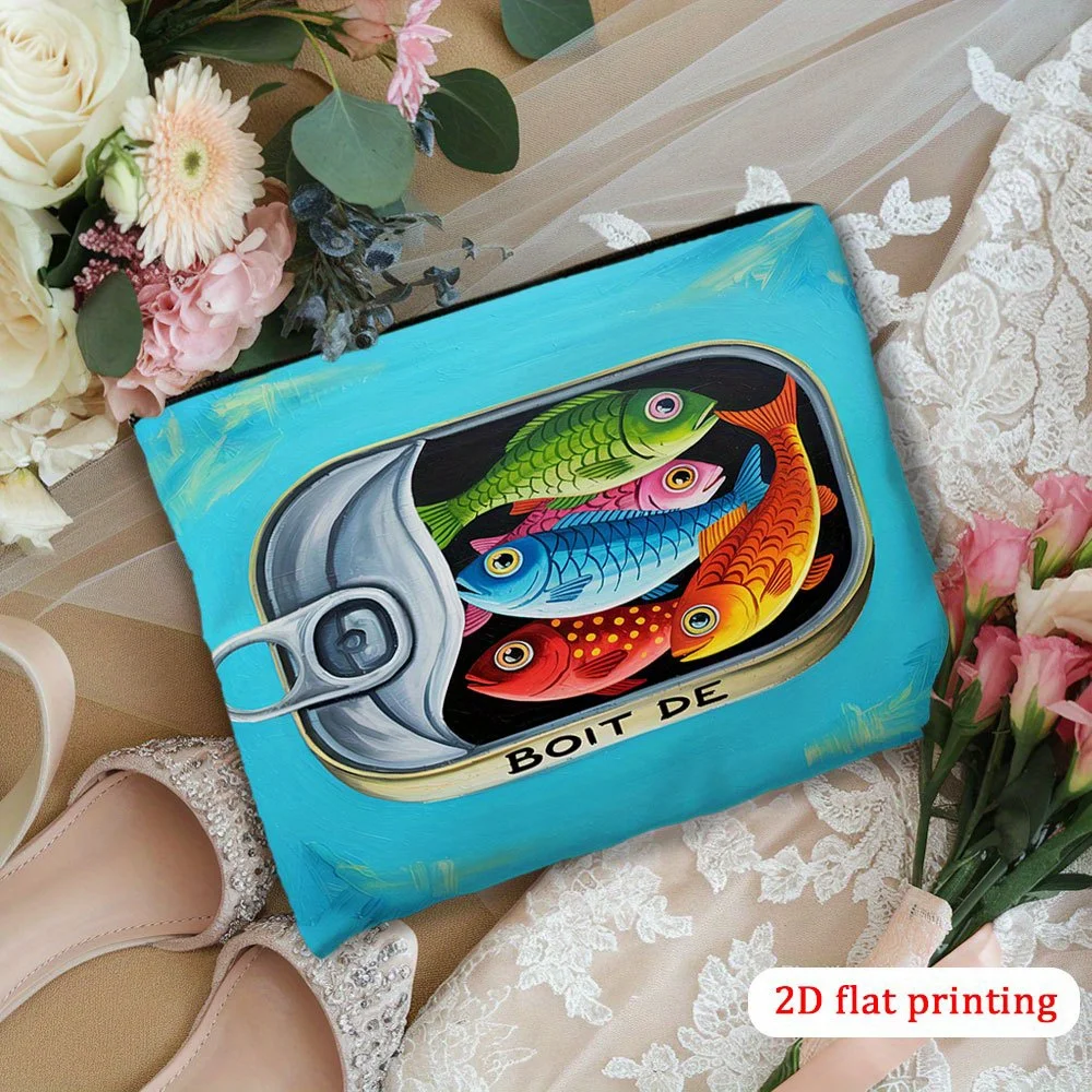 1 шт., дорожная сумка для хранения Sardine Can Design - яркий синий органайзер для косметики и туалетных принадлежностей, портативная косметичка для женщин
1 шт., дорожная сумка для хранения Sardine Can Design - яркий синий органайзер для косметики и туалетных принадлежностей, портативная косметичка для женщин