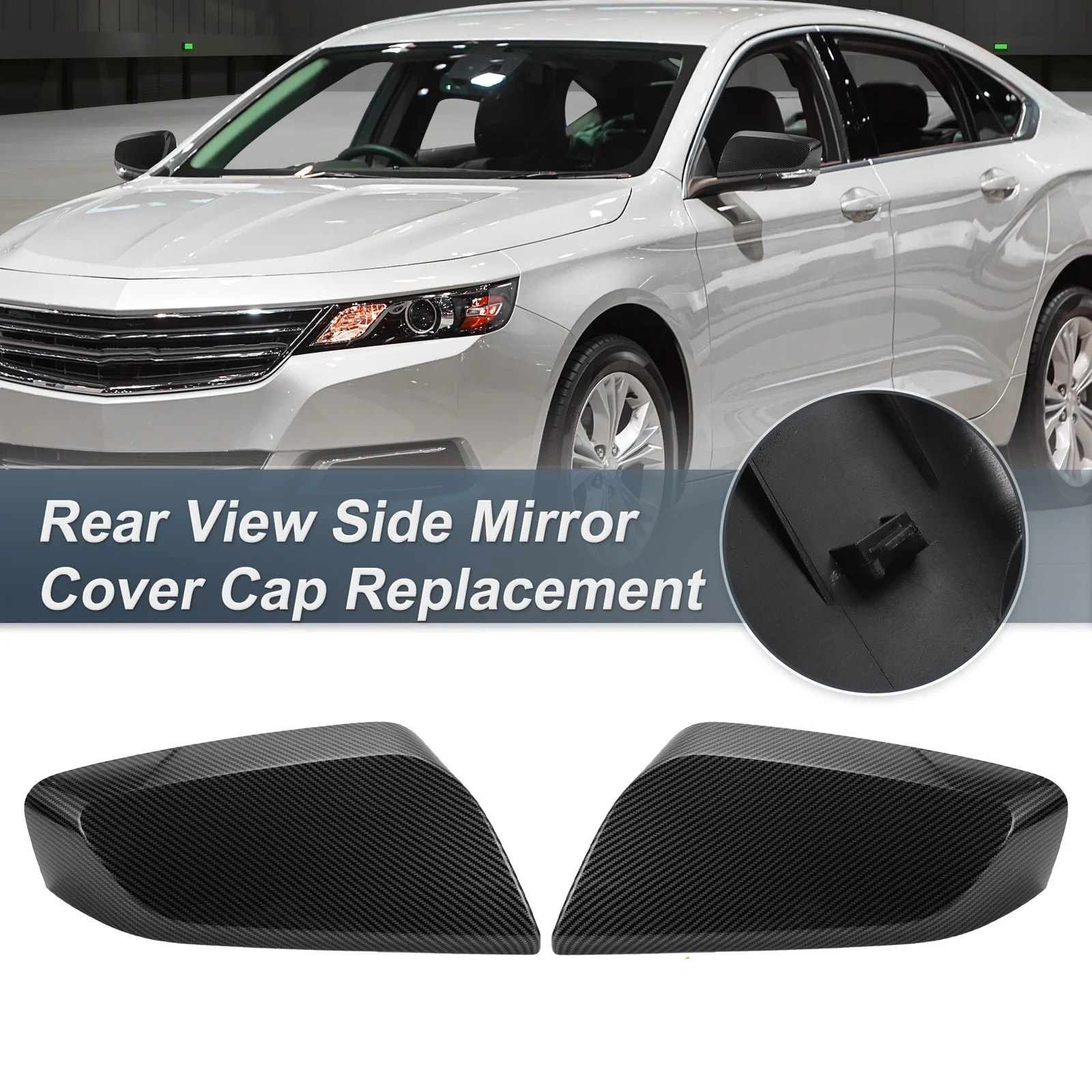 Car Rear View Side Wing Mirror Replacement For Chevrolet Impala 2014 2015 2016 2017 2018 2019 2020 Rearview Cover Trim Cap
Car Rear View Side Wing Mirror Replacement For Chevrolet Impala 2014 2015 2016 2017 2018 2019 2020 Rearview Cover Trim Cap