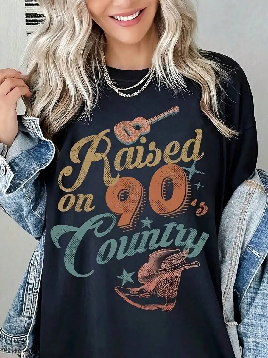 Vintage 90s Country Music Tee For Women, Western Style Festival Summer T-Shirt
Vintage 90s Country Music Tee For Women, Western Style Festival Summer T-Shirt