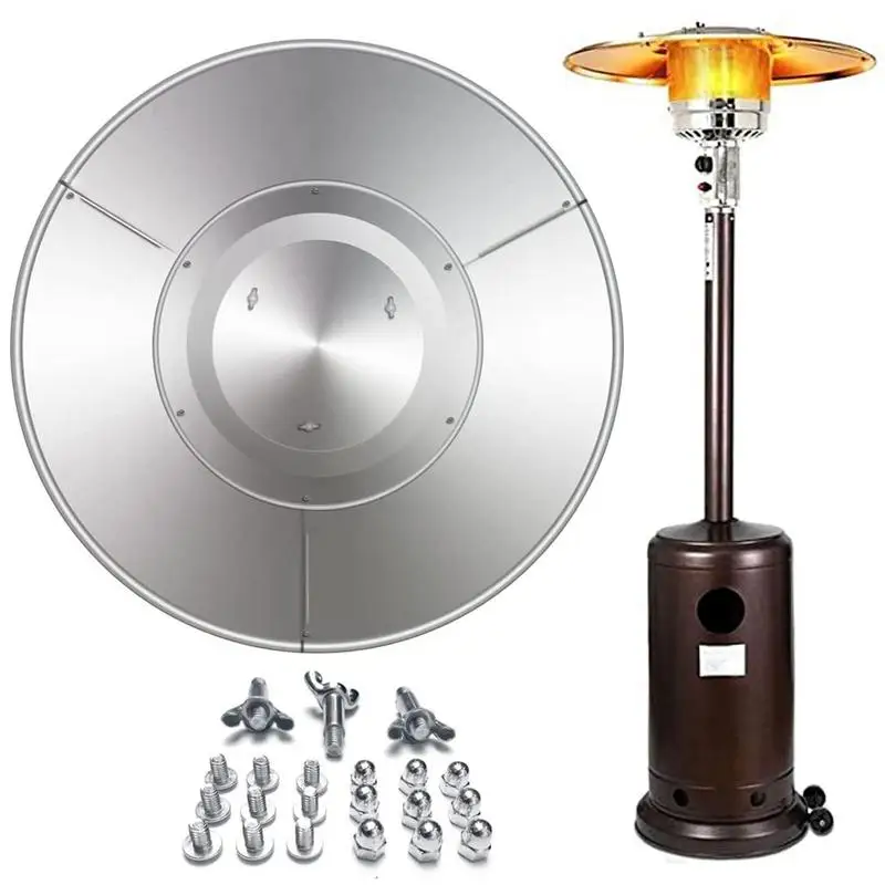 Universal Propane Patio Heater Head Replacement Parts Aluminum Center Heater Umbrella Outdoor Heater Panels Reflector Shield
Universal Propane Patio Heater Head Replacement Parts Aluminum Center Heater Umbrella Outdoor Heater Panels Reflector Shield