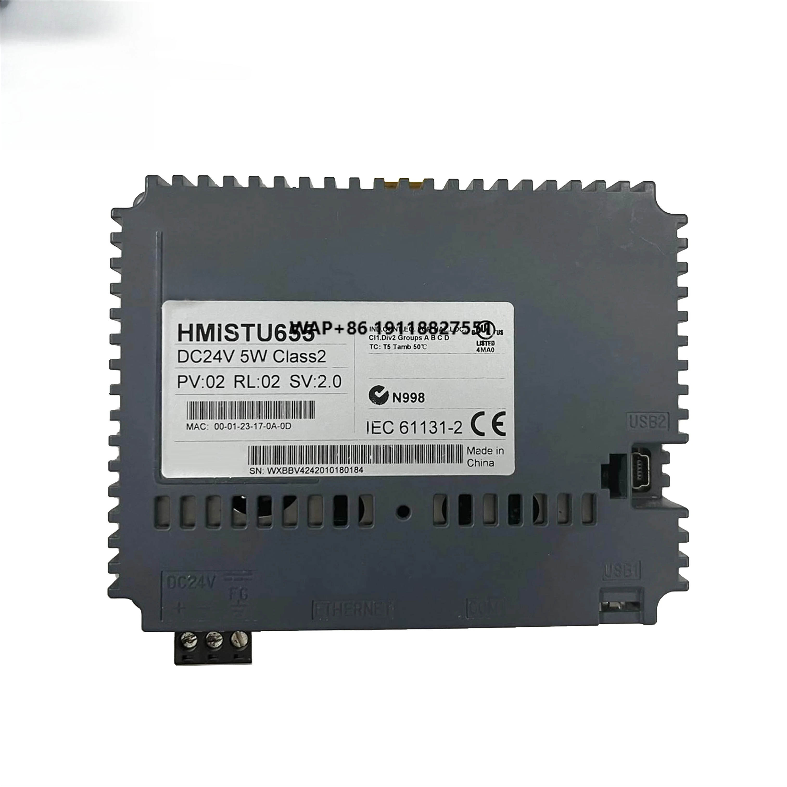 HMISTU655 HMI Screen Display Control Touch New Original PLC Module Stock in Warehouse
HMISTU655 HMI Screen Display Control Touch New Original PLC Module Stock in Warehouse