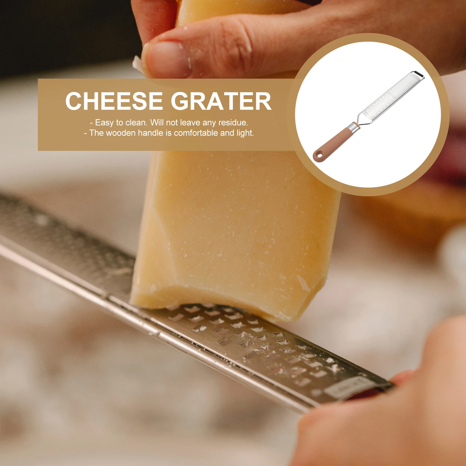 Cheese Grater Kitchen Tool H held Silver Lemon Vegetable Stainless Steel Practical Storage Easy
Cheese Grater Kitchen Tool H held Silver Lemon Vegetable Stainless Steel Practical Storage Easy