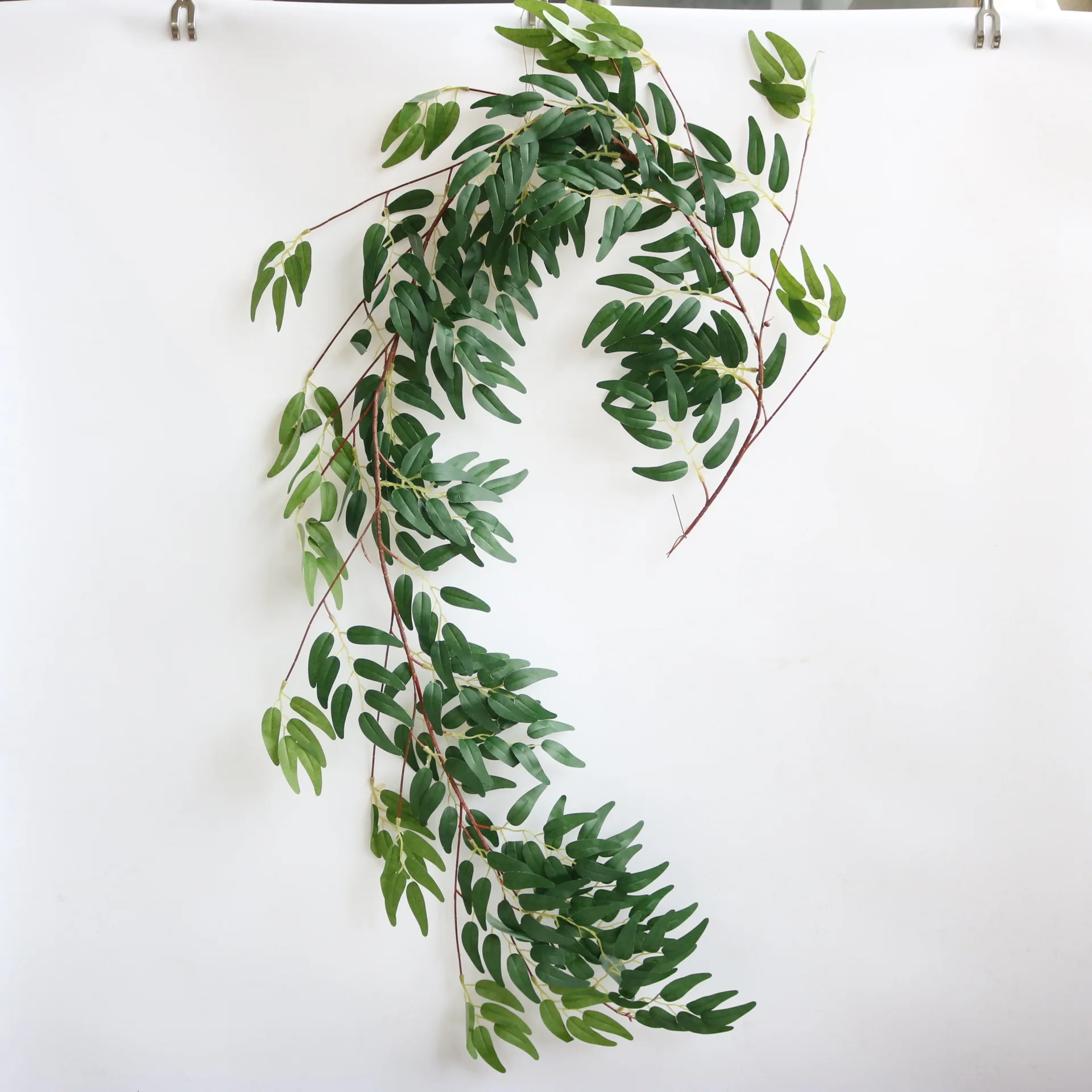 Forest Based 1.7m Simulation Willow Leaf Vine Baby's Birthday Decoration Wedding Background Plant Willow Leaf Wall Hanging
Forest Based 1.7m Simulation Willow Leaf Vine Baby's Birthday Decoration Wedding Background Plant Willow Leaf Wall Hanging