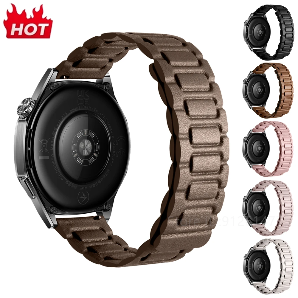Leather Wrist Strap For Garmin Forerunner 265 265S 165 255 255S 55 245 Venu 3S 3 2S 2 Vivoactive 5 Magnetic Bracelet Band Correa
Leather Wrist Strap For Garmin Forerunner 265 265S 165 255 255S 55 245 Venu 3S 3 2S 2 Vivoactive 5 Magnetic Bracelet Band Correa