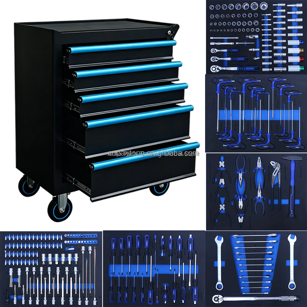 5-Drawer Auto Repair Box Cart Chest Workbench Workshop Tool Trolley Rolling Tool Cabinet With Tools
5-Drawer Auto Repair Box Cart Chest Workbench Workshop Tool Trolley Rolling Tool Cabinet With Tools