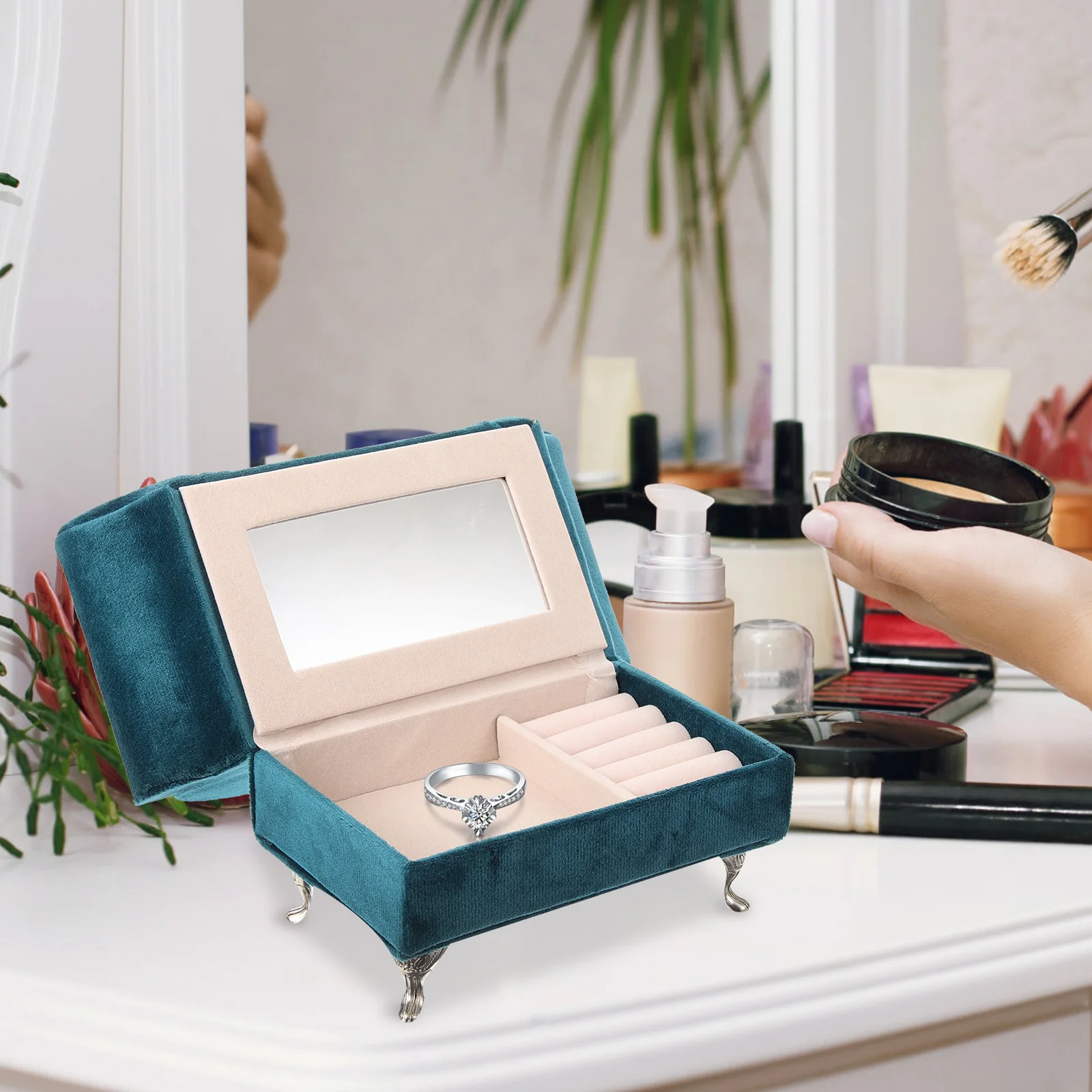Portable Sofa Jewelry Box Organizer Small Necklace Earring Case Multifunctional Jewelry Storage Earring Case Organizer
Portable Sofa Jewelry Box Organizer Small Necklace Earring Case Multifunctional Jewelry Storage Earring Case Organizer