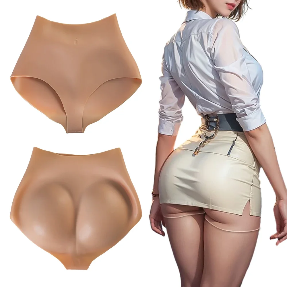 Female Silicone Fake Big Buttocks Panties False Butts Lifting Padded Shapewear High Waist For Woman
Female Silicone Fake Big Buttocks Panties False Butts Lifting Padded Shapewear High Waist For Woman
