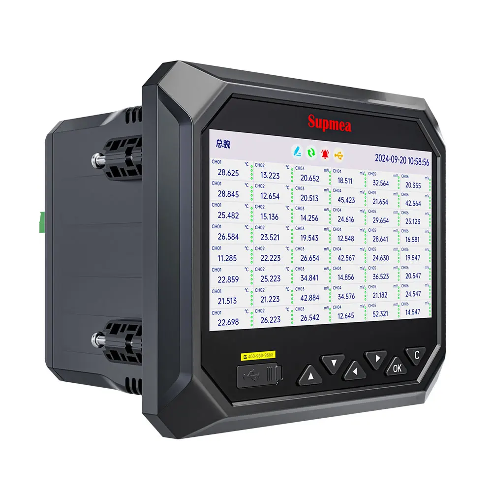 Paperless Recorder With Remote Access And Alarm Notification RS485 Digital Charts Data Logger
Paperless Recorder With Remote Access And Alarm Notification RS485 Digital Charts Data Logger