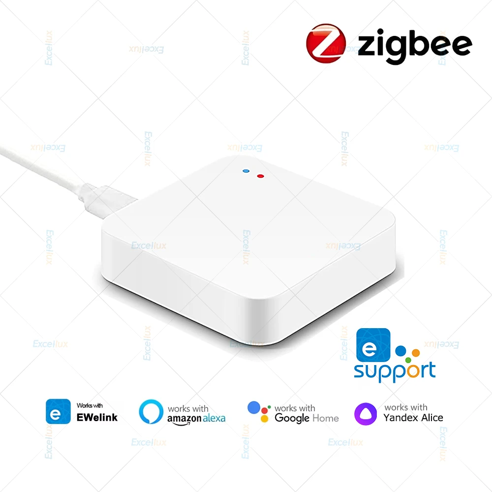 Smart Zigbee 3.0 Gateway Hub Zigbee Bridge EWelink APP Беспроводной пульт дистанционного управления Мост для умного дома работает с Alexa Google Home
Smart Zigbee 3.0 Gateway Hub Zigbee Bridge EWelink APP Беспроводной пульт дистанционного управления Мост для умного дома работает с Alexa Google Home