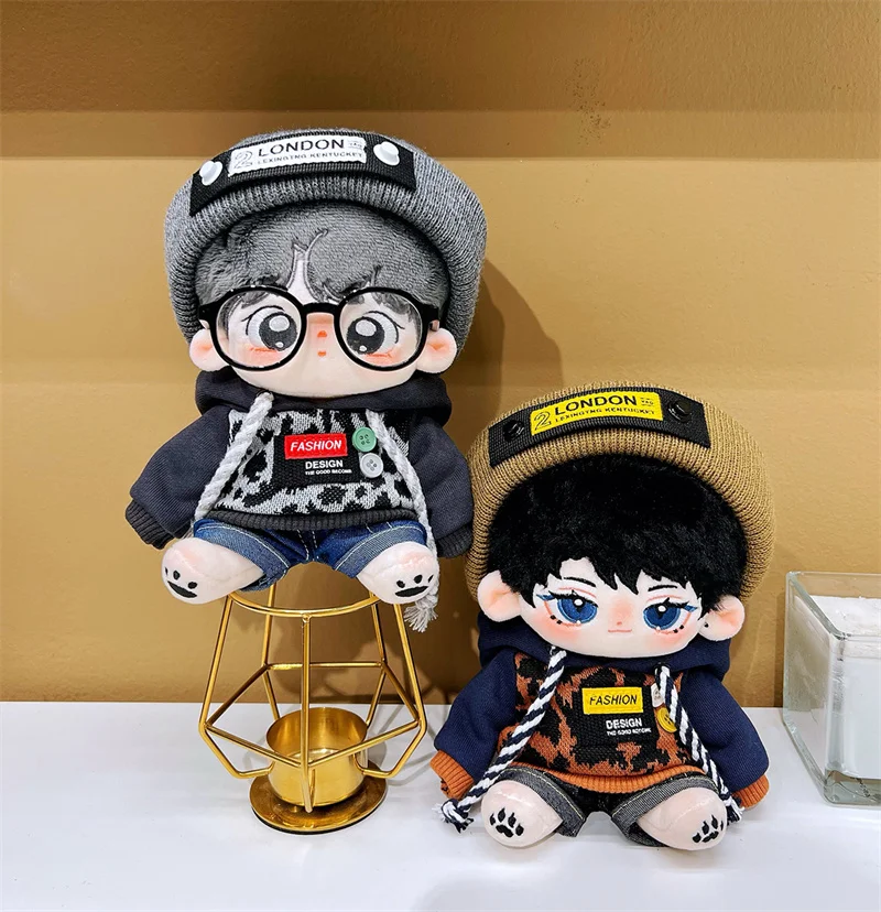 20cm Doll Clothes Suit fall/winter outfit with a hat Sweater Jacket Christmas Gift
20cm Doll Clothes Suit fall/winter outfit with a hat Sweater Jacket Christmas Gift