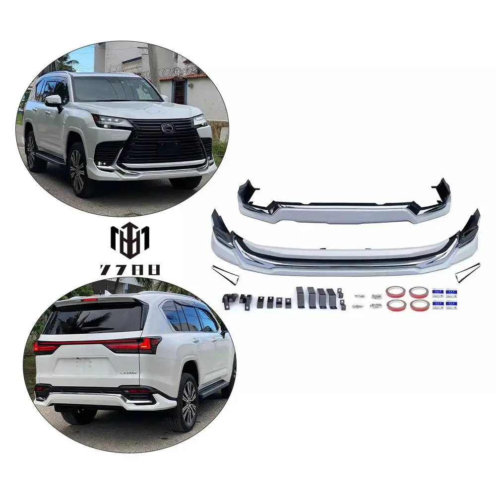For Lexus LX600 2023+OEM Car Upgrade to Modelista Body Kit With Front and Back Lips PP Material Manufacturing Without Color
For Lexus LX600 2023+OEM Car Upgrade to Modelista Body Kit With Front and Back Lips PP Material Manufacturing Without Color