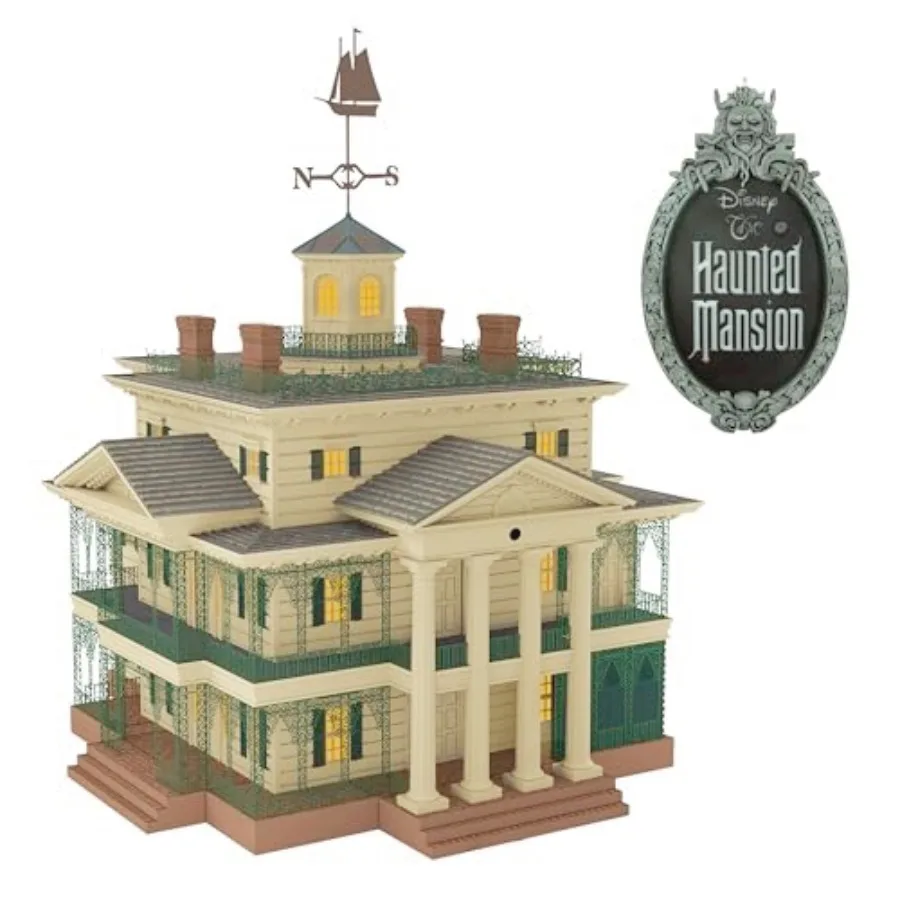 Christmas Tree Topper, The Haunted Mansion Collection land Manor with Light and Sound, Gifts for Fans
Christmas Tree Topper, The Haunted Mansion Collection land Manor with Light and Sound, Gifts for Fans