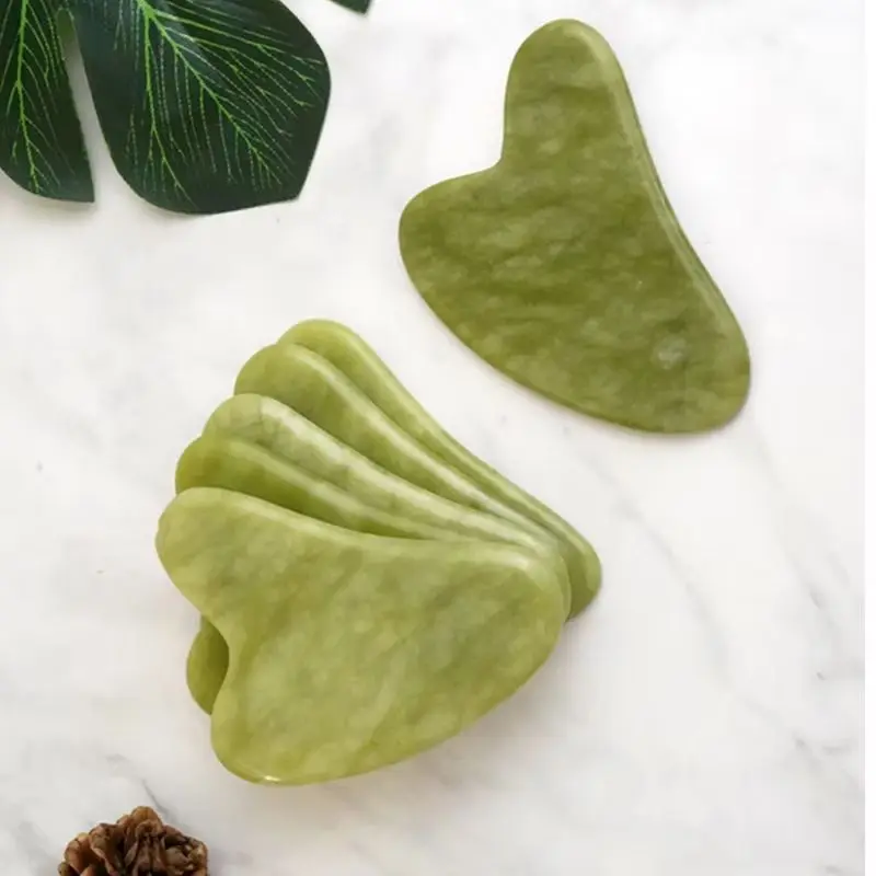 5PCs Natural Xiuyu Heart-Shaped Guasha Stone Scraping Board Jade Massager Face Spa Acupuncture Skin Beauty Facial Care Massage
5PCs Natural Xiuyu Heart-Shaped Guasha Stone Scraping Board Jade Massager Face Spa Acupuncture Skin Beauty Facial Care Massage