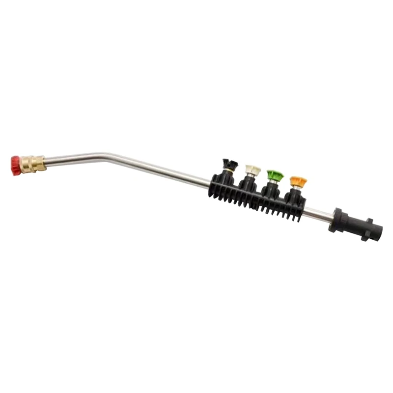 High-Pressure Car Wash Nozzle Extended Bent Rod Fan-Shaped Quick Connect Nozzle For Car Cleaning Garden Irrigation Durable
High-Pressure Car Wash Nozzle Extended Bent Rod Fan-Shaped Quick Connect Nozzle For Car Cleaning Garden Irrigation Durable
