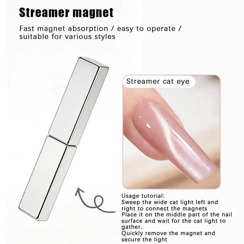 *Super Strong Thick Strip Magnet Cat Eye Magnet For Nail Gel Polish 3D Line Strip Effect French Multi-Function Magnet Pen Tool
*Super Strong Thick Strip Magnet Cat Eye Magnet For Nail Gel Polish 3D Line Strip Effect French Multi-Function Magnet Pen Tool