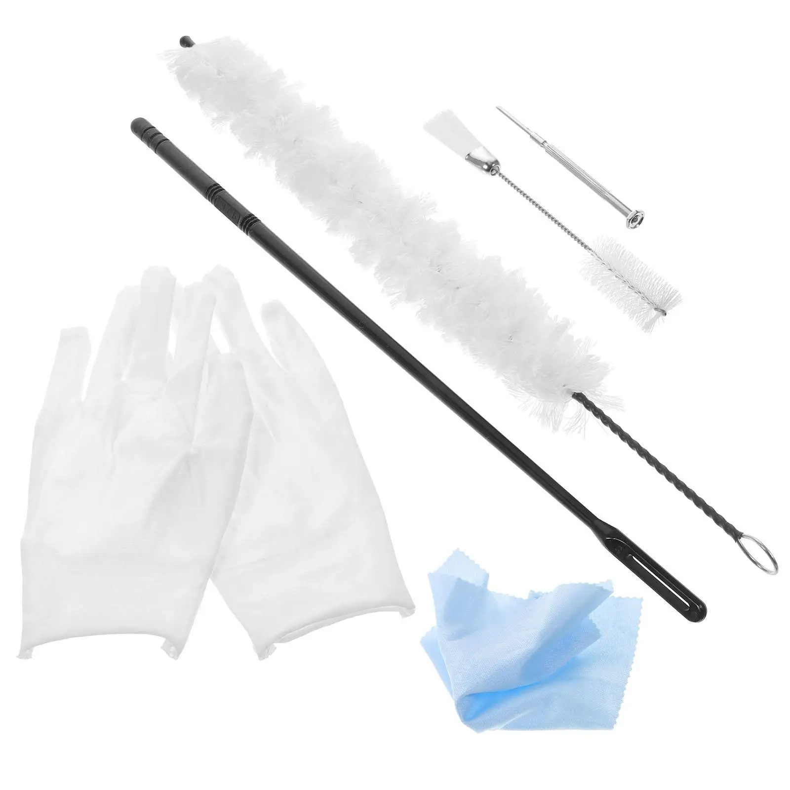 Cotton Brush Wrench White Flute Musical Instrument Accessories Saxophone Kit Clarinet Supplies Cloth Flute
Cotton Brush Wrench White Flute Musical Instrument Accessories Saxophone Kit Clarinet Supplies Cloth Flute