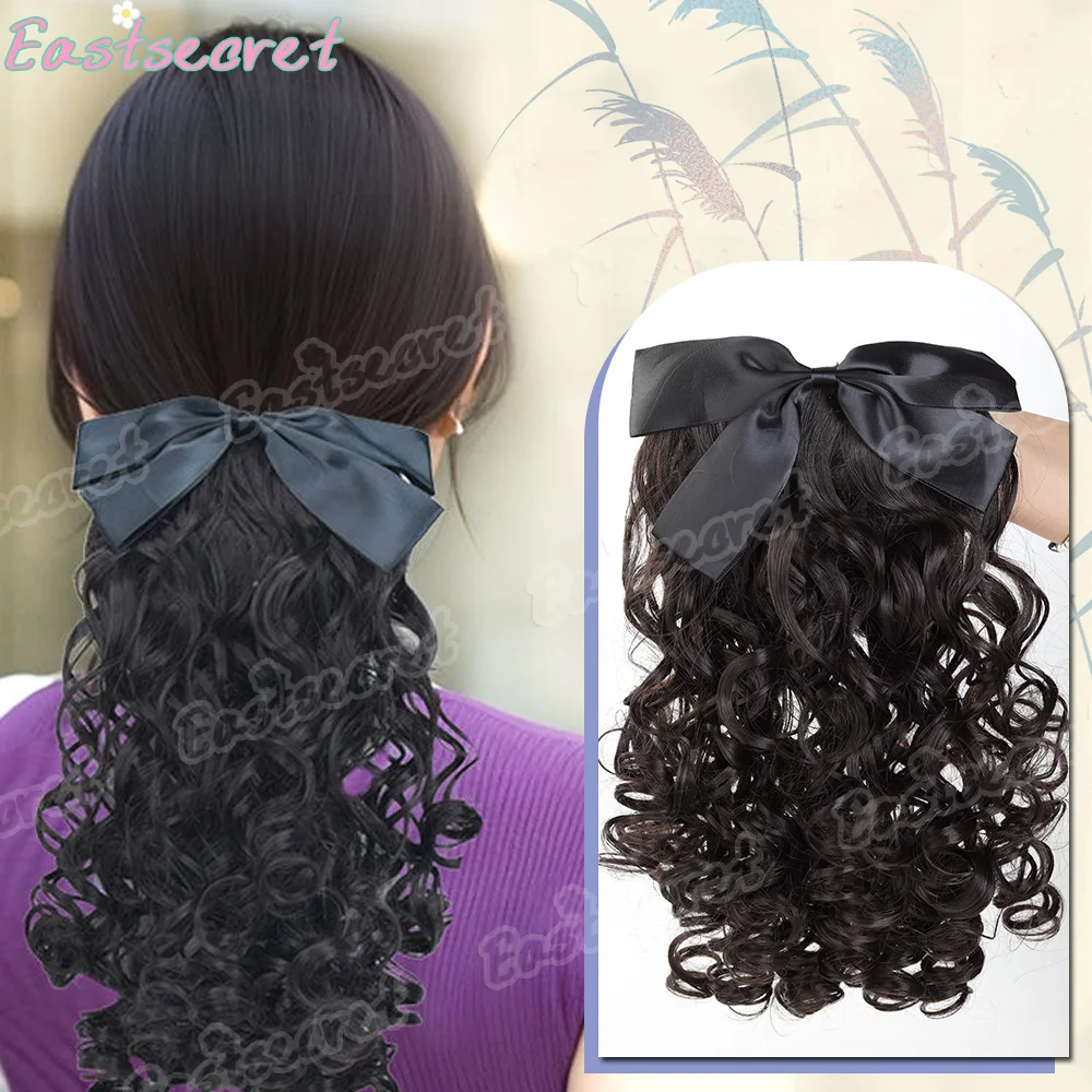 Синтетический парик с хвостиком для женщин, расческа с бантом-бабочкой, стиль, натуральный пушистый хвост, увеличивает объем, винтажные завитки Лолиты
Синтетический парик с хвостиком для женщин, расческа с бантом-бабочкой, стиль, натуральный пушистый хвост, увеличивает объем, винтажные завитки Лолиты